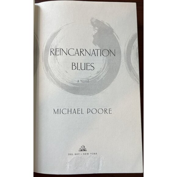 Reincarnation Blues: A Novel By Michael Poore 1st Edition Hardcover Book - Picture 4 of 4